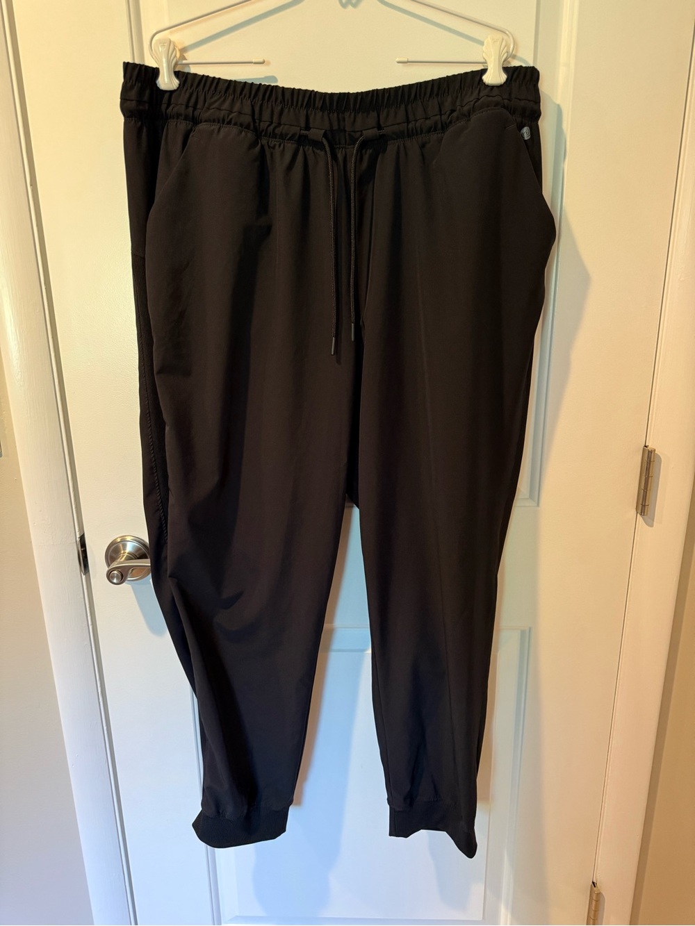 Apana Black Women's Drawstring Track Pants